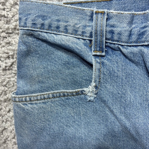 Zonz Jeans Mens 30 x 30 Baggy Wide Leg Vintage Y2K Light Wash Relaxed Streetwear - Picture 8 of 9